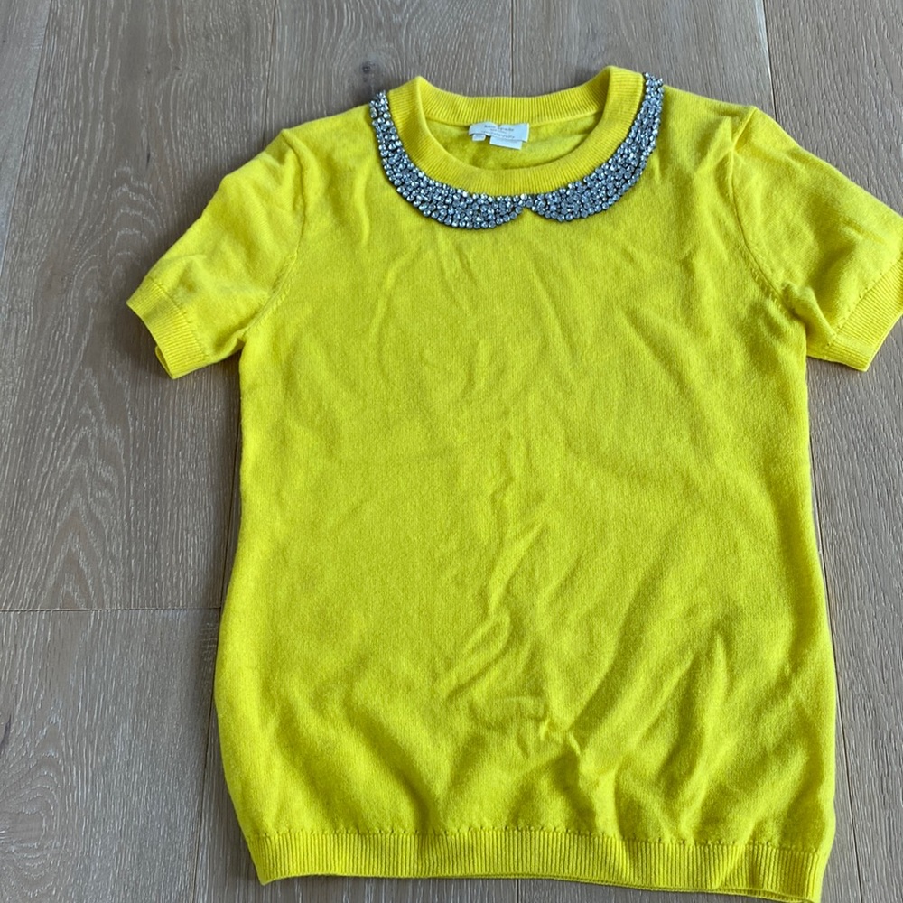 Kate Spade yellow sweater
